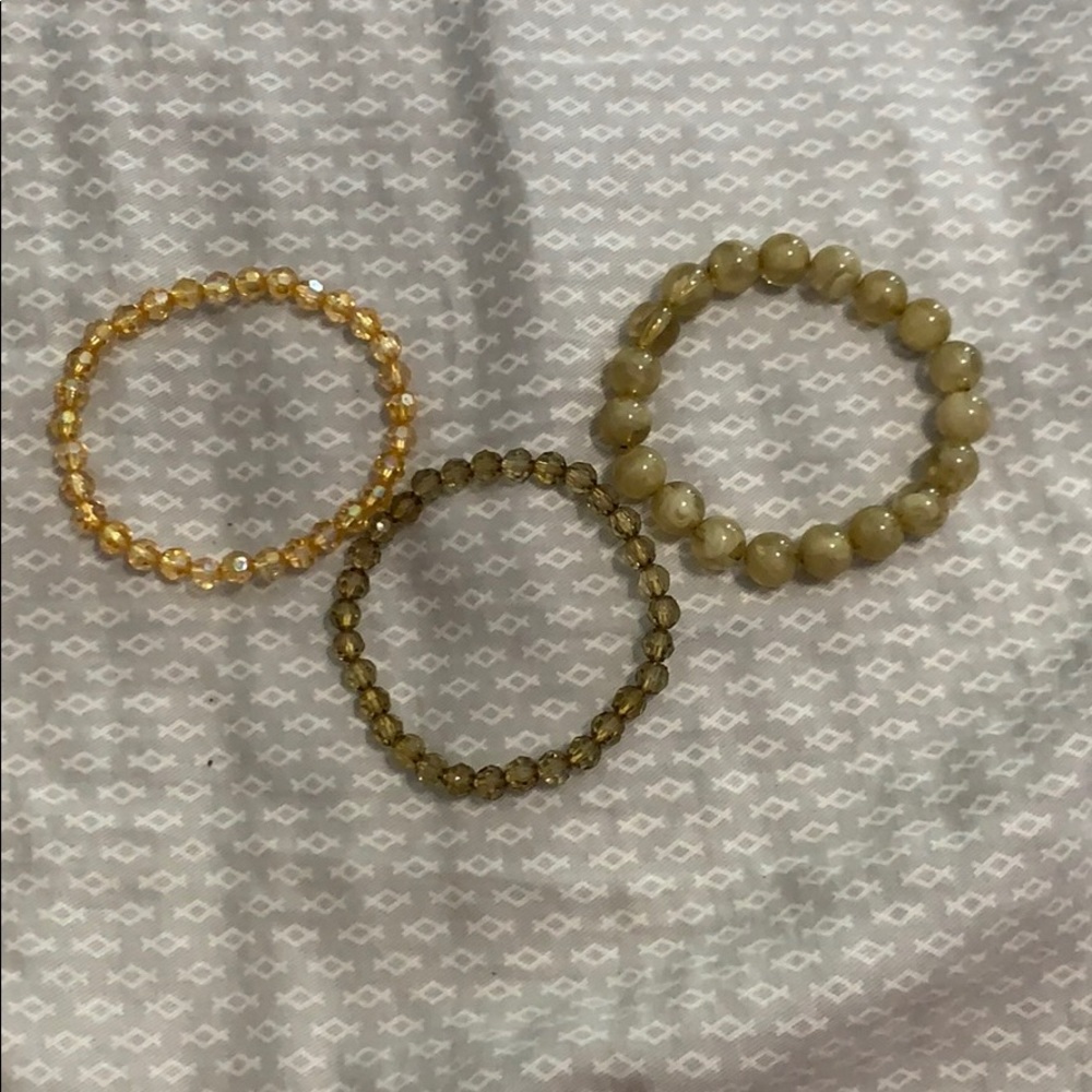 3 bracelets